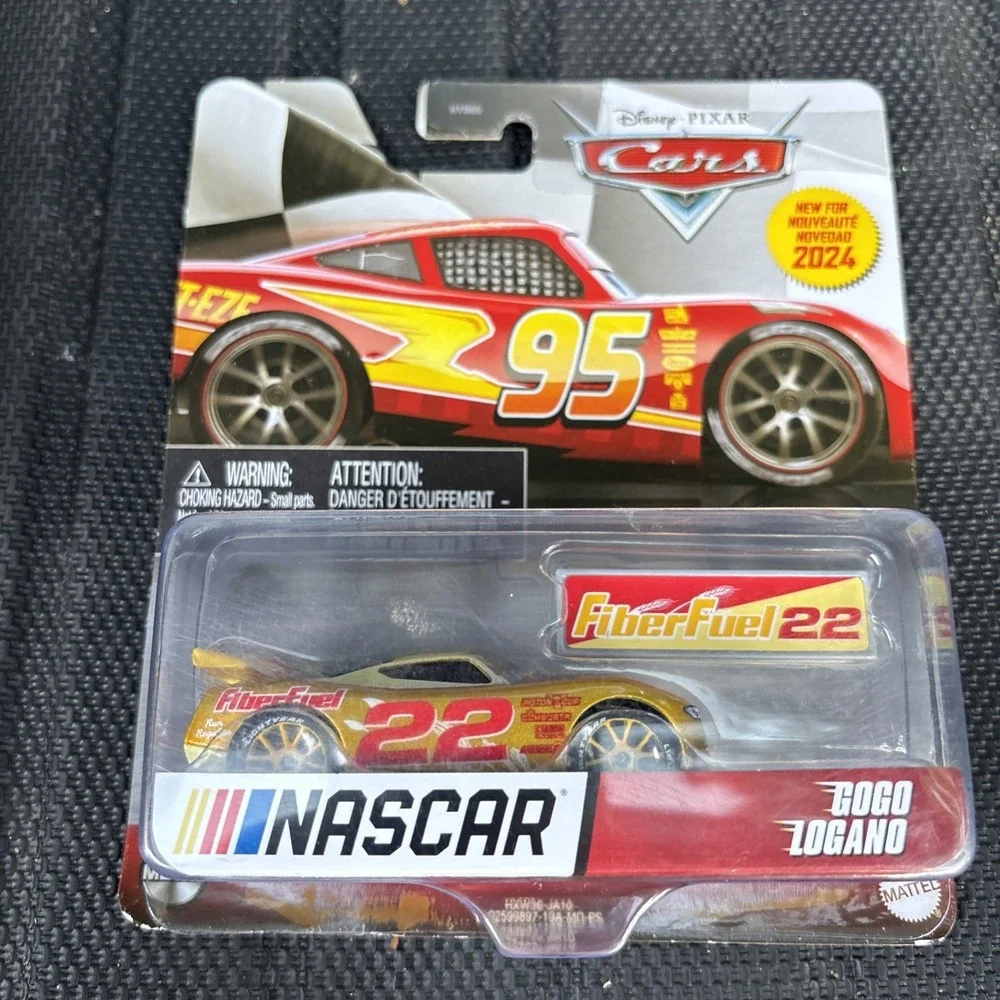 Disney Pixar Cars GoGo Logano NASCAR Single – New in Package